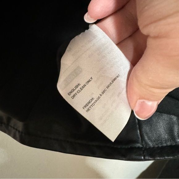 Elodie faux leather moto jacket medium - Picture 13 of 14